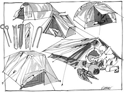 Your tent is your home away from home.